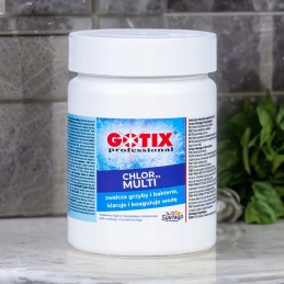 Chlortix multichloro tabletės baseinams 0 4kg, baseino chemikalai, koaguliantas