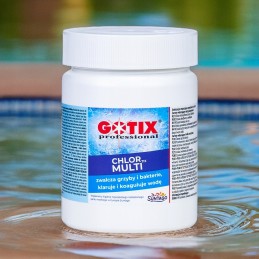 Chlortix multichloro tabletės baseinams 0 4kg, baseino chemikalai, koaguliantas