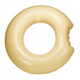 Vaikiškas spurgos pripučiamas žiedas, 50 cm, rožinis