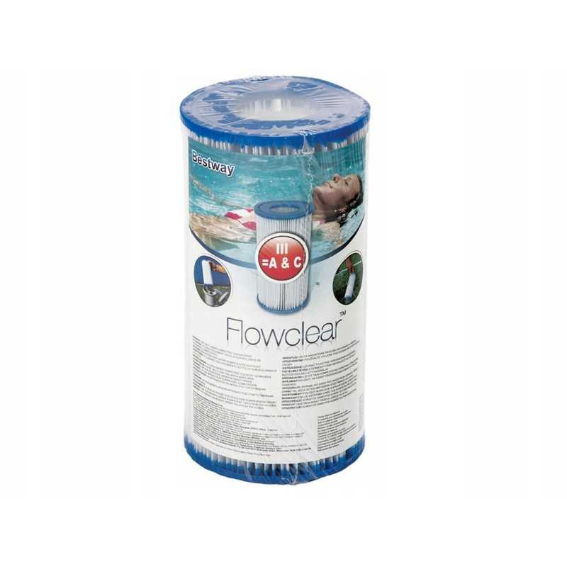 III tipo filtras, skirtas Bestway 58012 baseino siurblio įdėklui