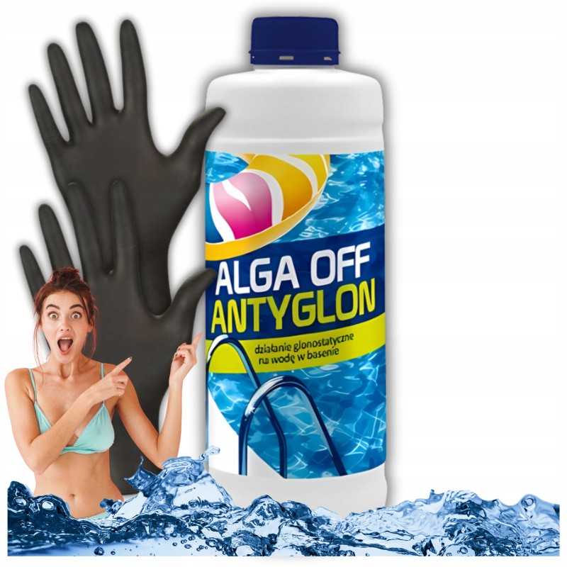 Alga off 1 l antidumblių priemonė dumbliams, baseino chemikalai, gamix skystis nemokamai