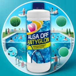 Alga off 1 l antidumblių priemonė dumbliams, baseino chemikalai, gamix skystis nemokamai