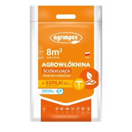 Agro-marina hobby mulčiavimo audinys 1,6x5 + 10 kaiščių - agrimpex