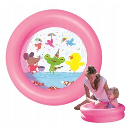 Vaikiškas sodo pripučiamas baseinas patiems mažiausiems, 61x15cm, įvairių spalvų