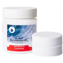 Chloro kelios tabletės 200 g baseino cheminės medžiagos ntce 0 4