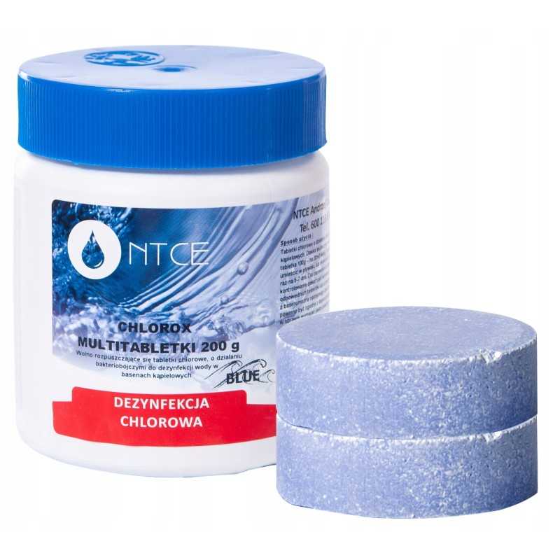 Multichloro mėlynojo chloro tabletės 200g ntce 0 4kg