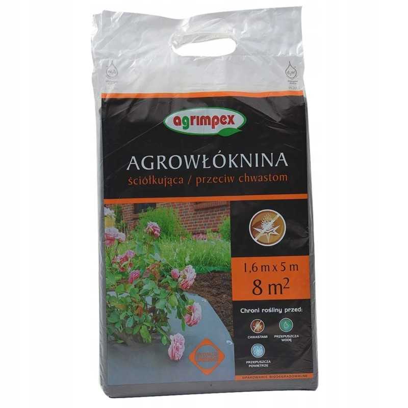 Agrotekstilė mulčiavimui pegas agro p-50 black 1,6 mx 5 m