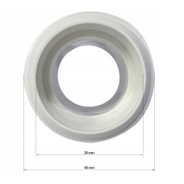 Sumažinimo jungties jungties antgalis baseino siurblio žarnoms prijungti 38x32mm 149680