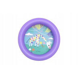 Pripučiamas baseinas vaikams violetinė žirafa 61 cm x 15 cm bestway 51061