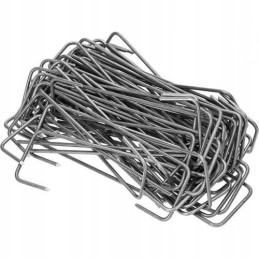 L tipo plieniniai agrotekstilės kaiščiai - 100 vnt.