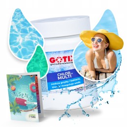Baseino tabletės 400g baseino cheminės medžiagos chlortix multi 20g x 20 tabs gotix