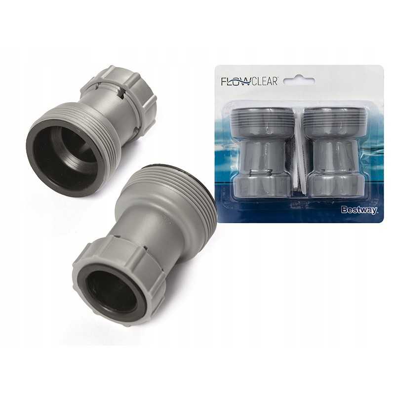 Bestway jungiamosios detalės siurbliui, redukcija 38mm 32mm, 2 vnt