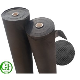 Juoda agrotekstilė piktžolėms 50g tamsus audinys nuo piktžolių 1,1x20m