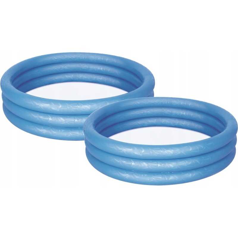 Pripučiamas baseinas apvalus irklavimo baseinas 102 x 25 cm bestway 101l 51024