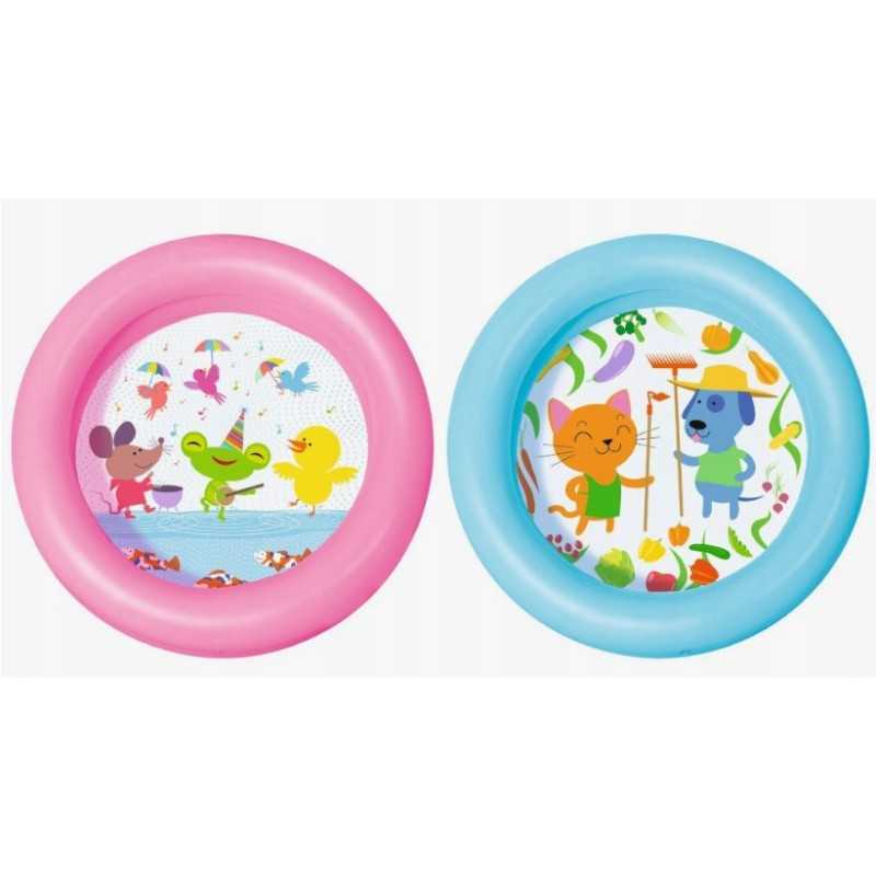 Vaikiškas baseinas, sodas, pripučiamas irklavimo baseinas, bestway mix, 61 x 15 cm