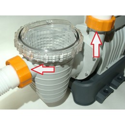 Bestway T formos sandariklis, skirtas prijungti prie smėlio siurblio baseino vamzdžio 38mm