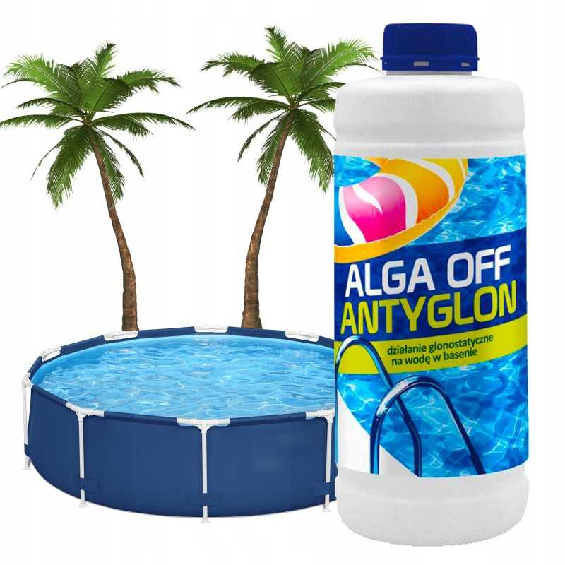 Baseinų chemikalai nuo dumblių, dumblių skystis 1l