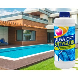 Baseinų chemikalai nuo dumblių, dumblių skystis 1l