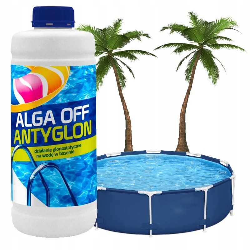 Baseinų chemikalai nuo dumblių, dumblių skystis 1l