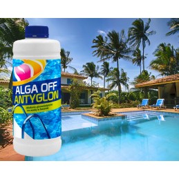 Baseinų chemikalai nuo dumblių, dumblių skystis 1l