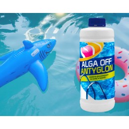 Baseinų chemikalai nuo dumblių, dumblių skystis 1l