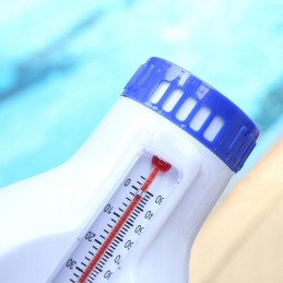 Baseino termometras, chloro dozatorius, plūduras, baseino chemikalai, 20 tablečių