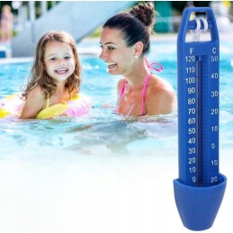 Baseino termometras, baseinas, virvelė, 24 cm, lauko temperatūra