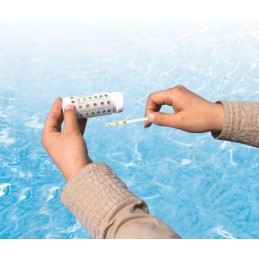 Vandens pH kontrolės testeris 50 juostelių bestway 58142