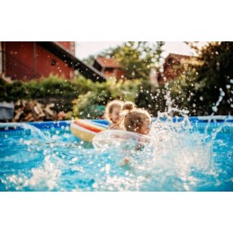 Aqua fun Flock koaguliantų skystis, priemonė baseino vandeniui skaidrinti, 1l
