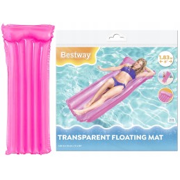 Pripučiamas paplūdimio čiužinys su įmontuota pagalve bestway 183 76 cm