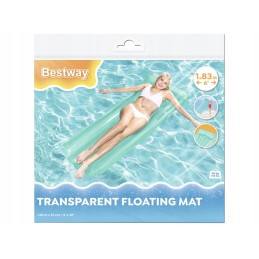 Bestway pripučiamas čiužinys 1 asmeniui paplūdimiui ir baseinui, 183-76 cm
