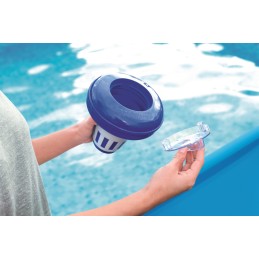 Praktiškas ir patogus chloro cheminių medžiagų dozatorius, didelė plūdė, bestway 58071