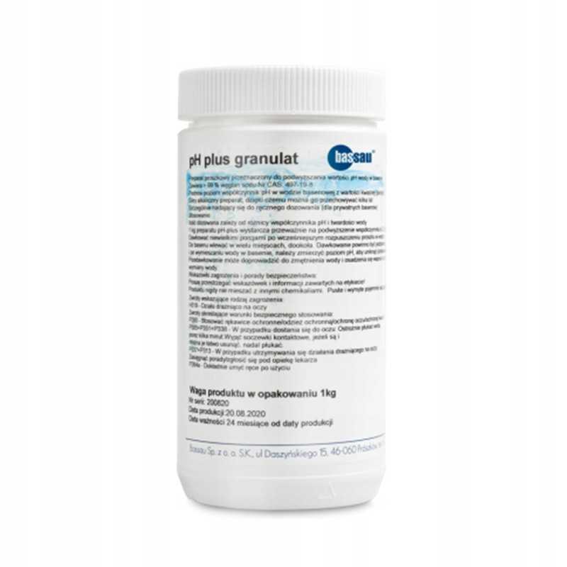 Ph plus Bassau granulės, baseino chemikalai 1kg