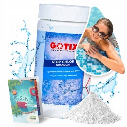 Antichloro granulės baseinams stop chloro granulės neutralizuoja chlorą 1kg