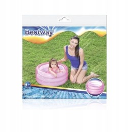 Pripučiamas baseinas rožinis 70x30cm bestway 51033