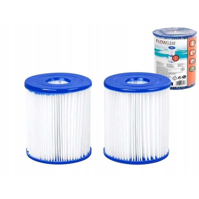 Filtro tipas i Bestway 58093 kasetės kasetės siurblio įdėklas, 2 vnt