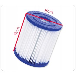 Filtro tipas i Bestway 58093 kasetės kasetės siurblio įdėklas, 2 vnt