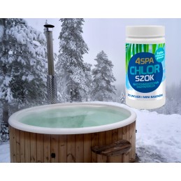 Chloro šokas sūkurinėms vonioms, SPA vonioms, gamix, baseino chemikalai, aukštos kokybės, 1 kg