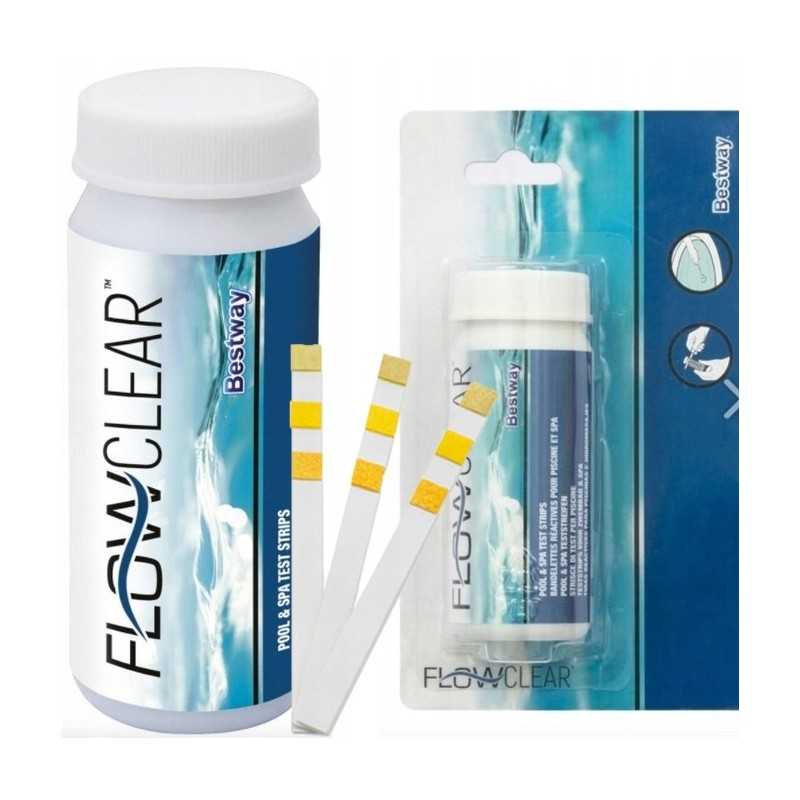 PH Cl bandymo juostelė baseinams, chloro pH matavimas