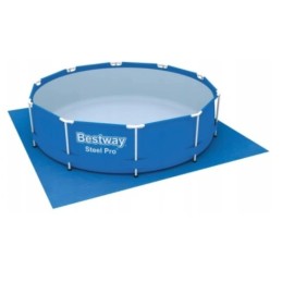 Kilimėlis sodo sūkurinei voniai, stiprus baseino kilimėlis intex bestway 3x2m