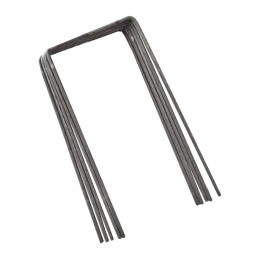 Dideli 'u' metaliniai tvirtinimo kaiščiai, 100 vnt