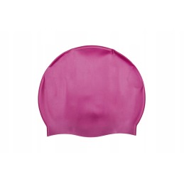 Rožinė silikoninė plaukimo kepuraitė bestway 26006 vaikams
