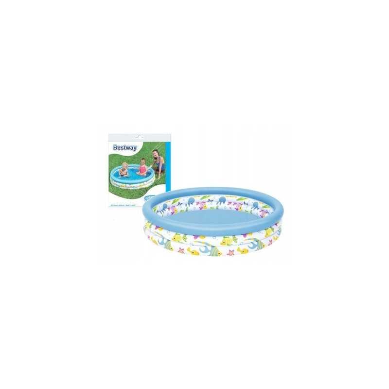 Pripučiamas baseinas Ocean Life Bestway 51009 122x25 cm