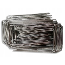 Metaliniai kaiščiai agrotekstilei iki 15 cm, 100 vnt