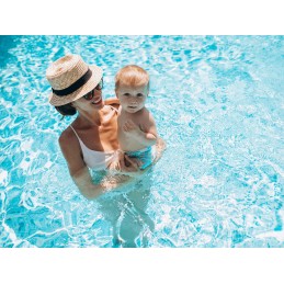 Flock super vanduo nuo kandžių, nemokami baseino chemikalai