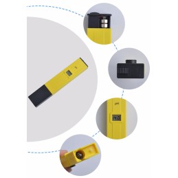 PH matuoklio ir PHX rašiklio termometro priedai ir buferiai
