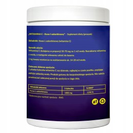 Vitaminas C baseino žaliam vandeniui baseine 500g grynos askorbo rūgšties