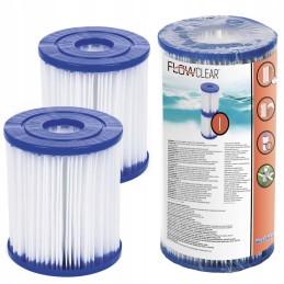 Bestway filtro tipas ir kasetė siurbliui 1249 lh 58093