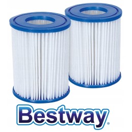 2x baseino siurblio filtro kasetės bestway 58094