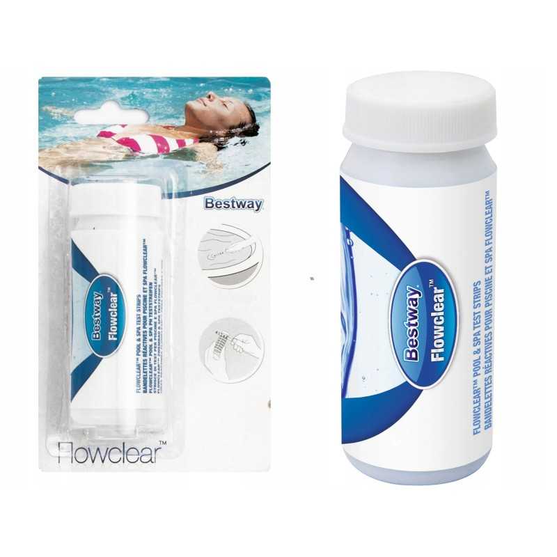 50in1 juostelių rinkinys testerio juostelės ph vandens šarmingumas kl